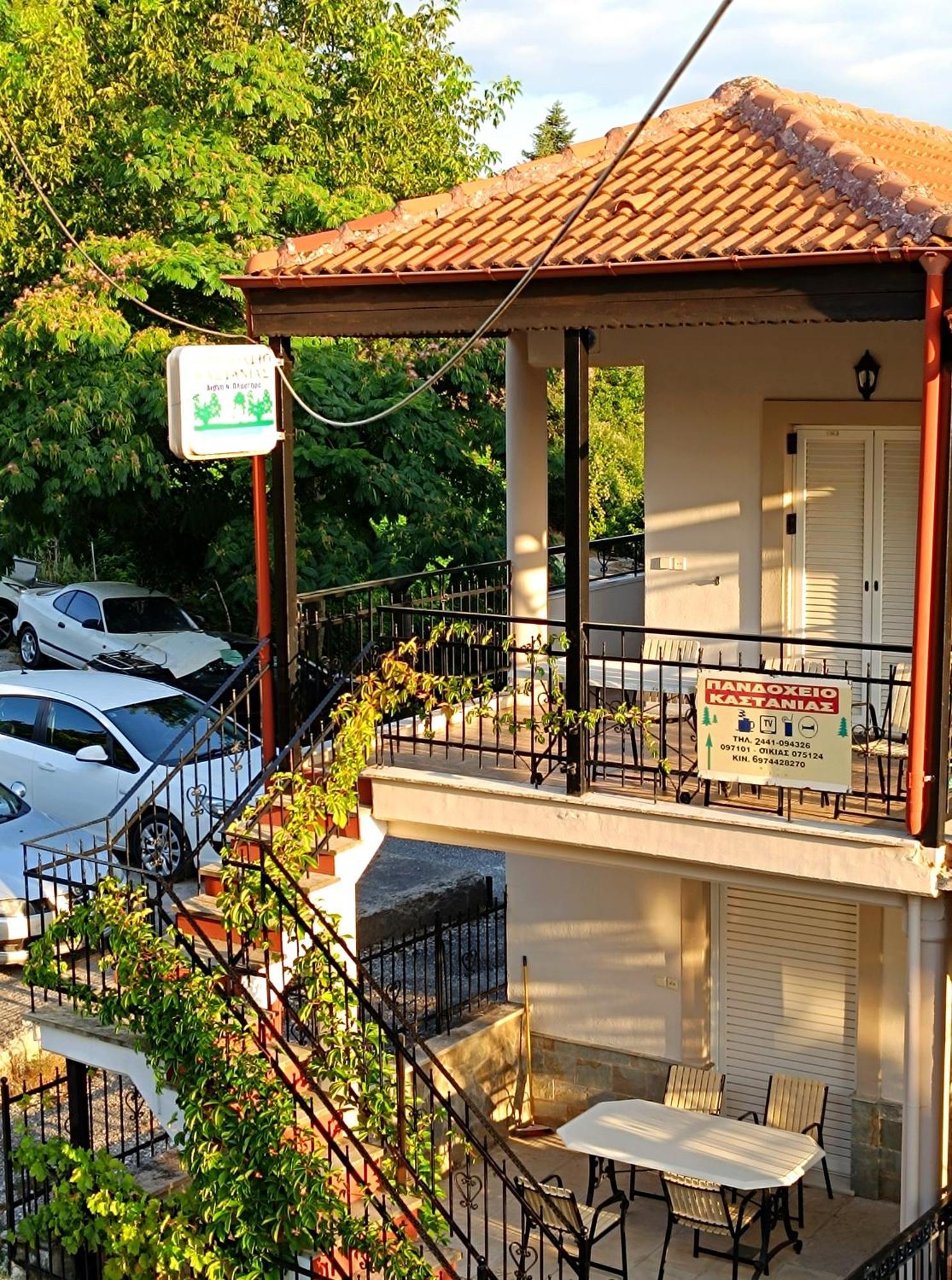 Πανδοχείο Λίμνης Πλαστήρα Hotel Kastania  Exterior photo